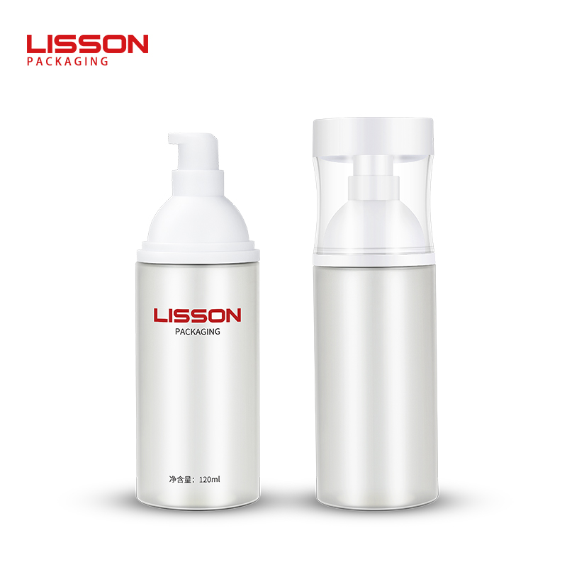 120ml Frosted Airless Pump Bottle
