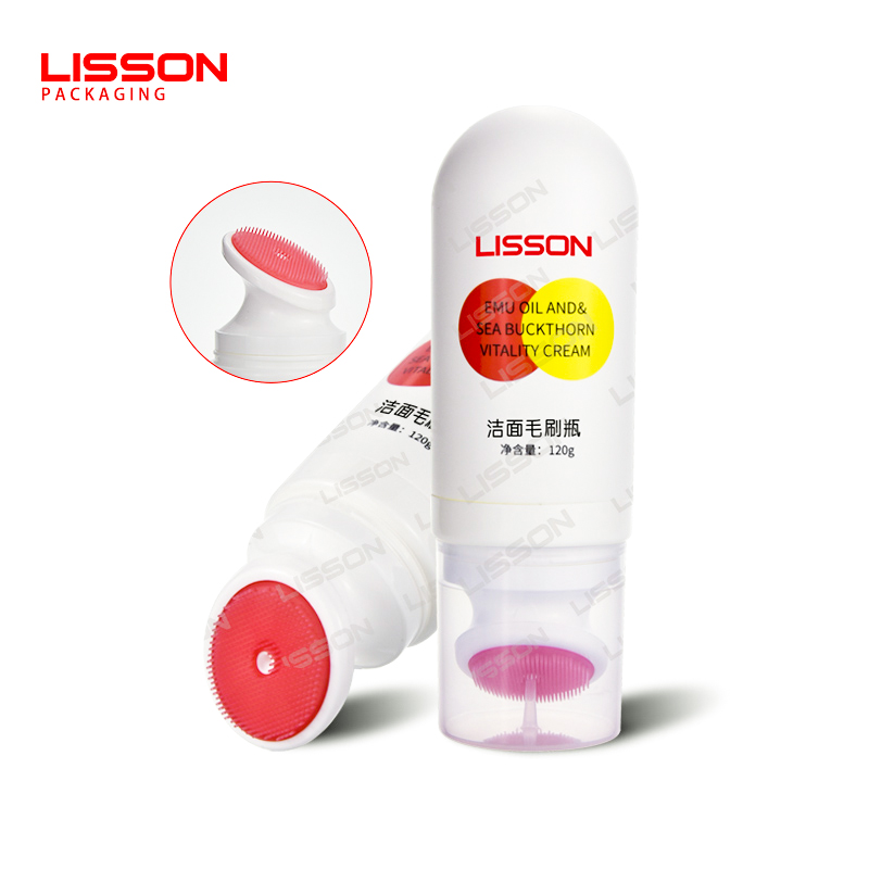 120g HDPE Cleanser Bottle with Brush Applicator