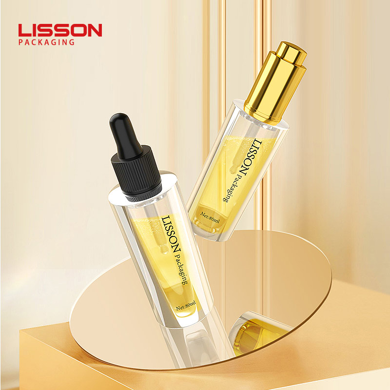 80ml plastic essential oil dropper bottle 