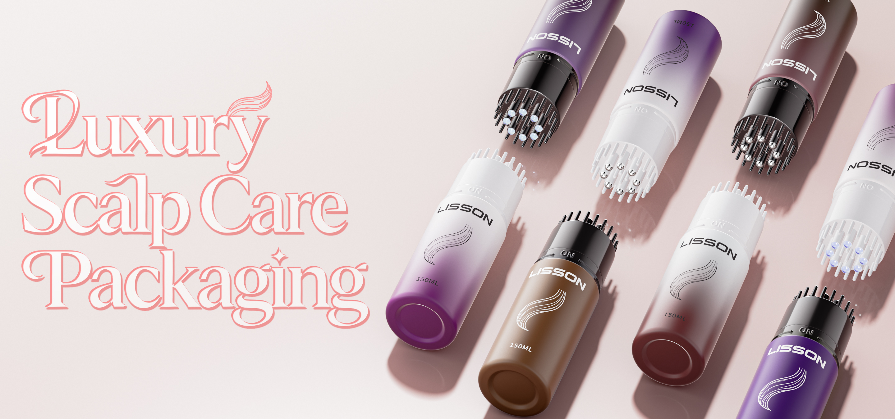 Luxury Scalp Care Packaging