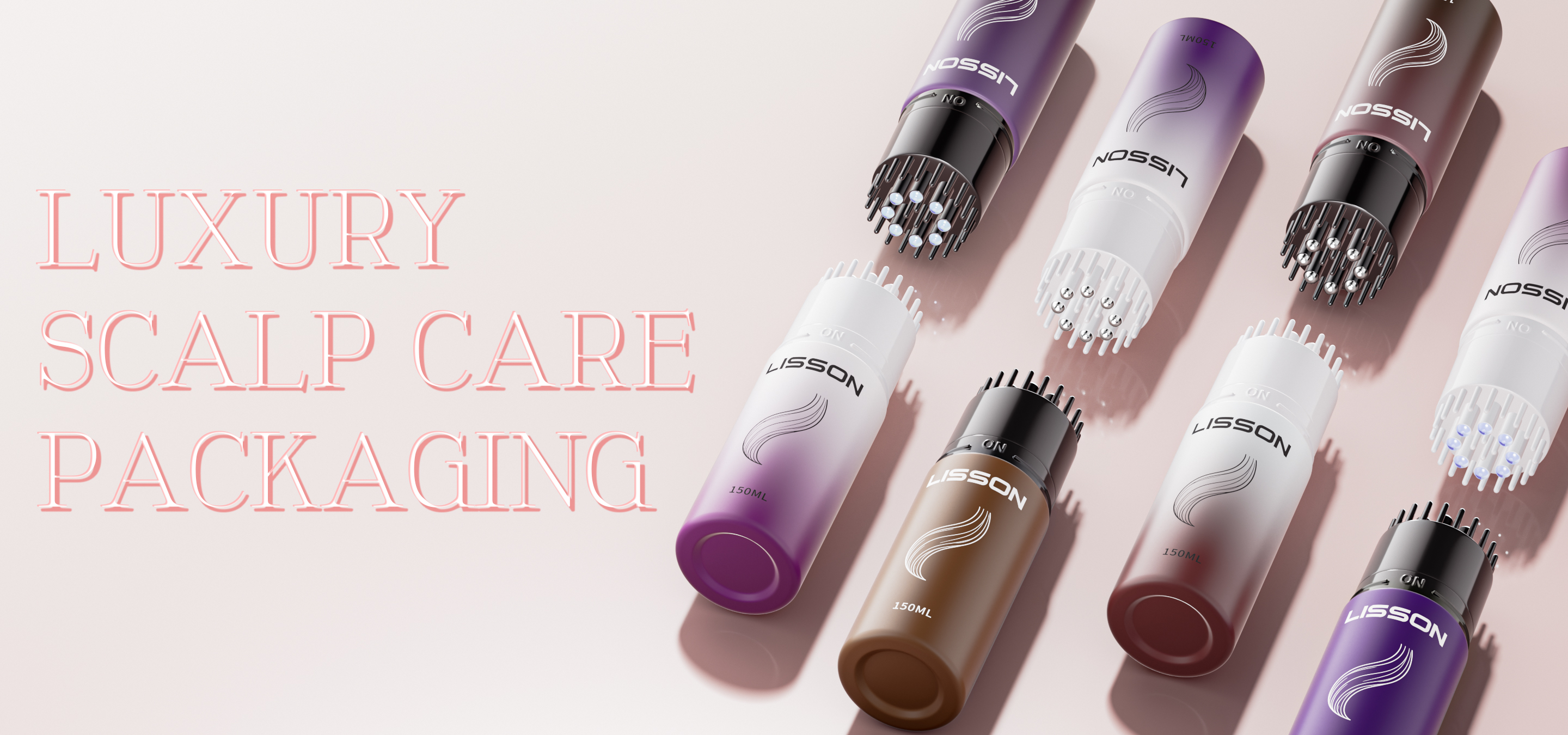 Luxury Scalp Care Packaging