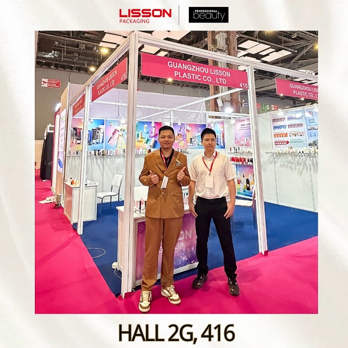 Lisson Plastic Bottles at Delhi Beauty Show 2026