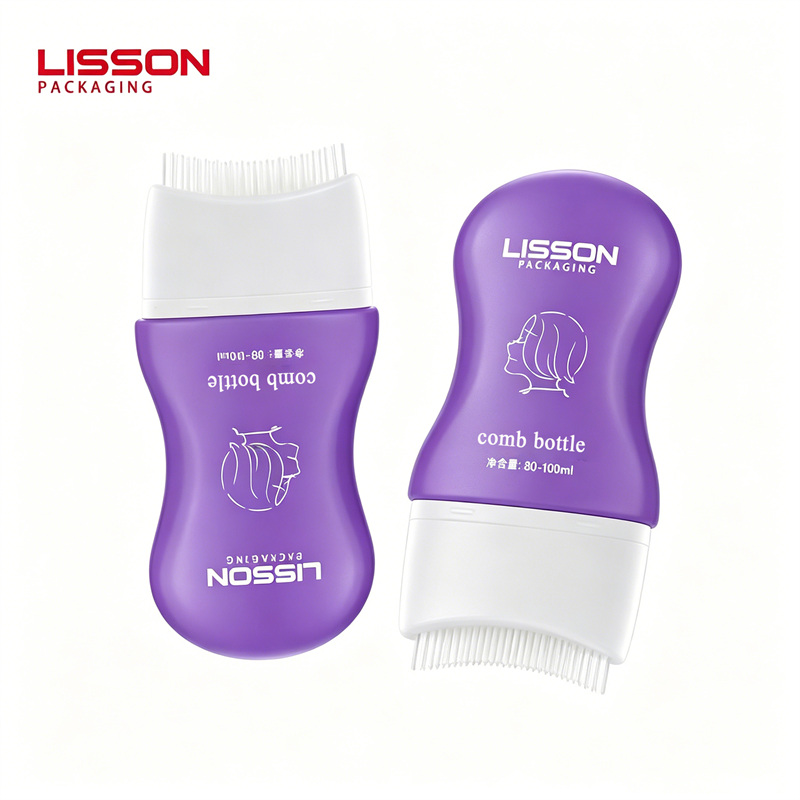 Precise hair root application container Precise hair root application container