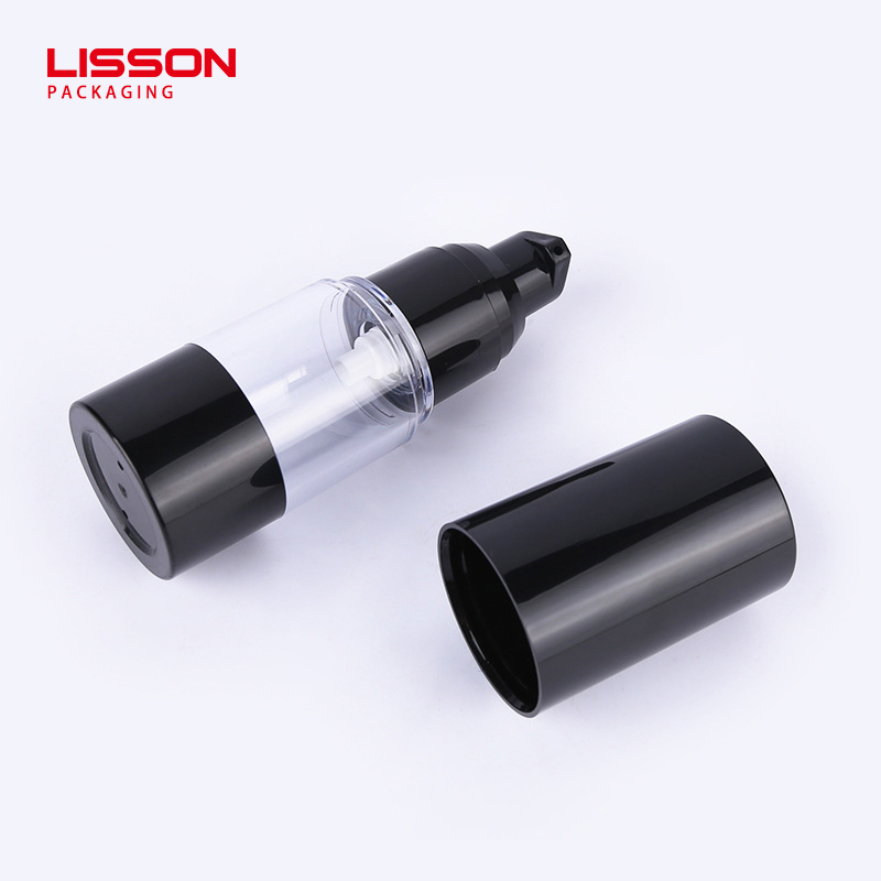 2026 Skincare Trends: Black Essence Oil Airless Pump Bottle